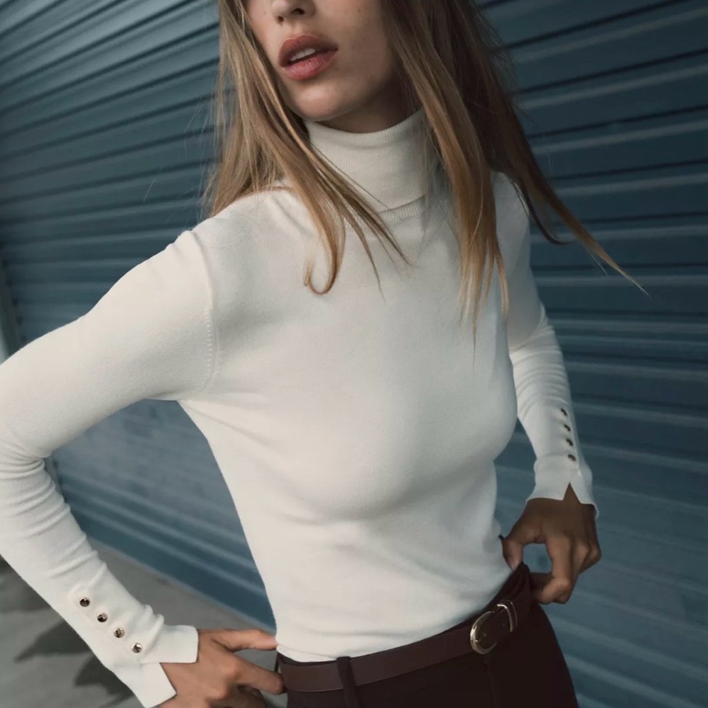 Zara basic knit sweater